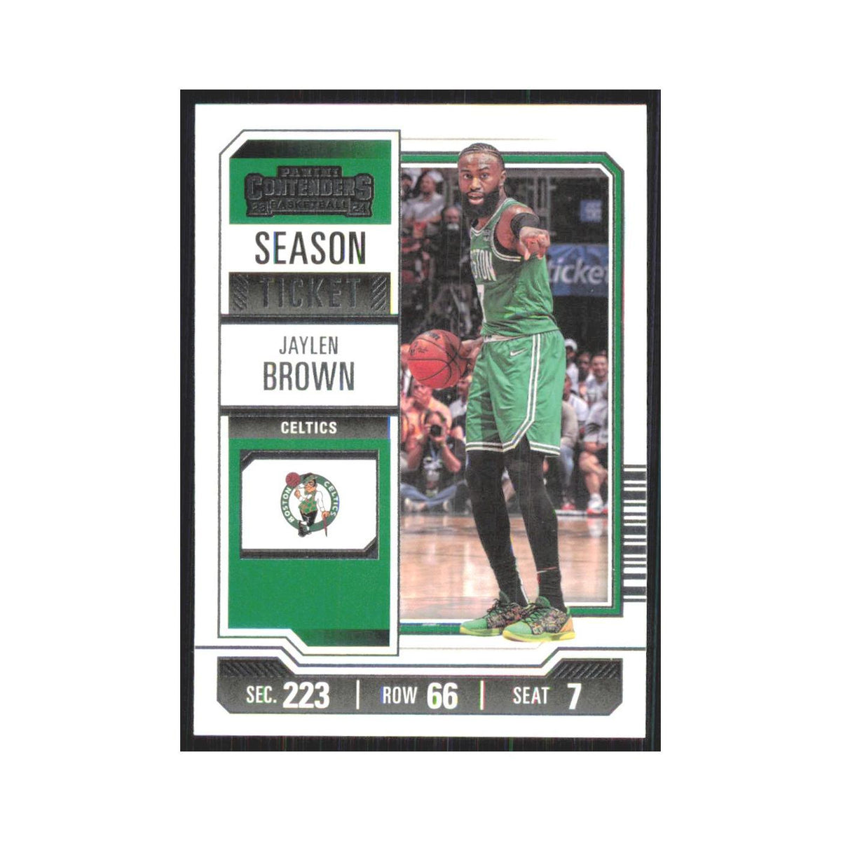 2023 Panini Contenders Jaylen Brown Celtics #72