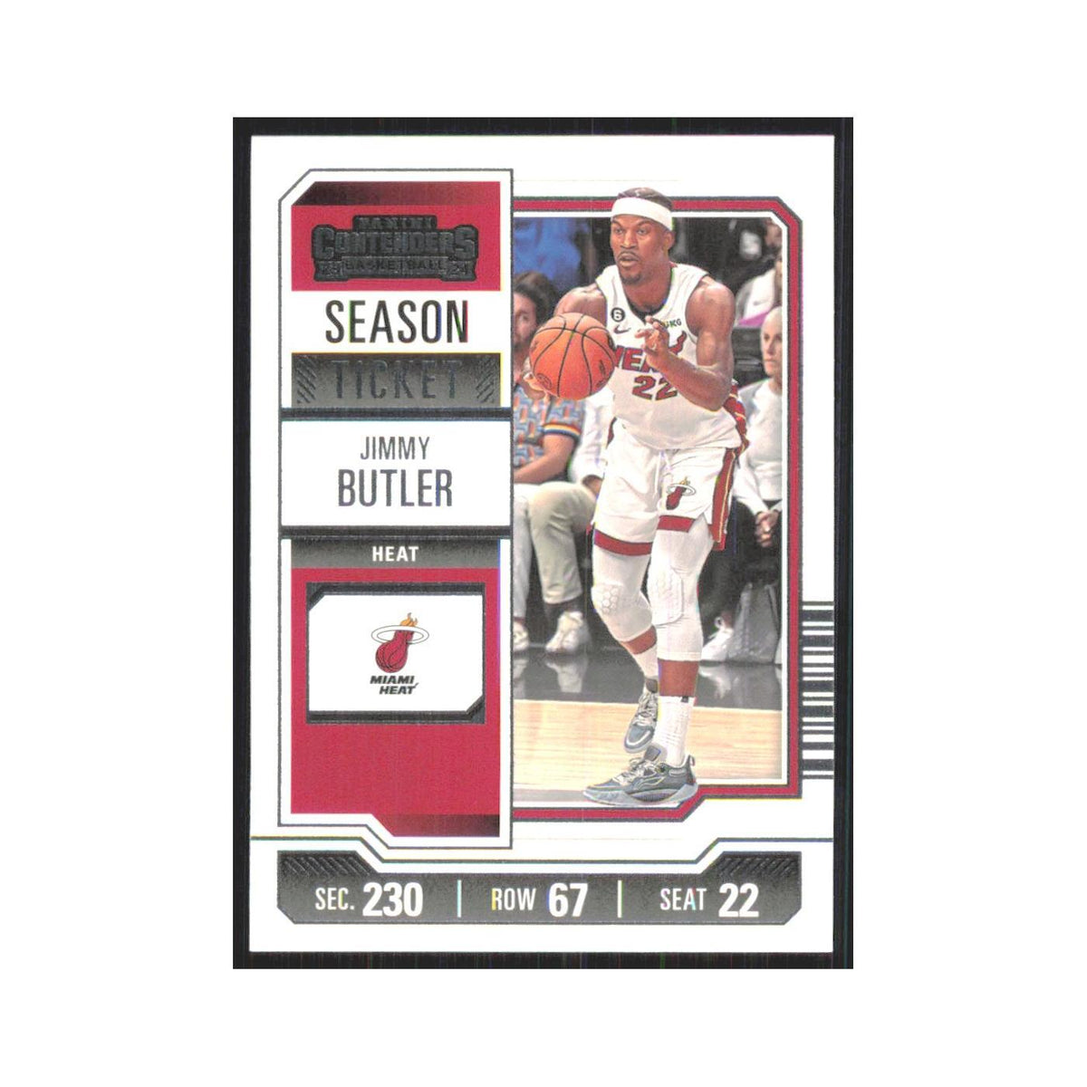 2023 Panini Contenders Jimmy Butler Heat #69
