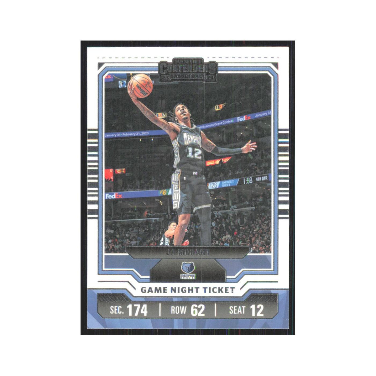 2023 Panini Contenders Ja Morant Grizzlies #3