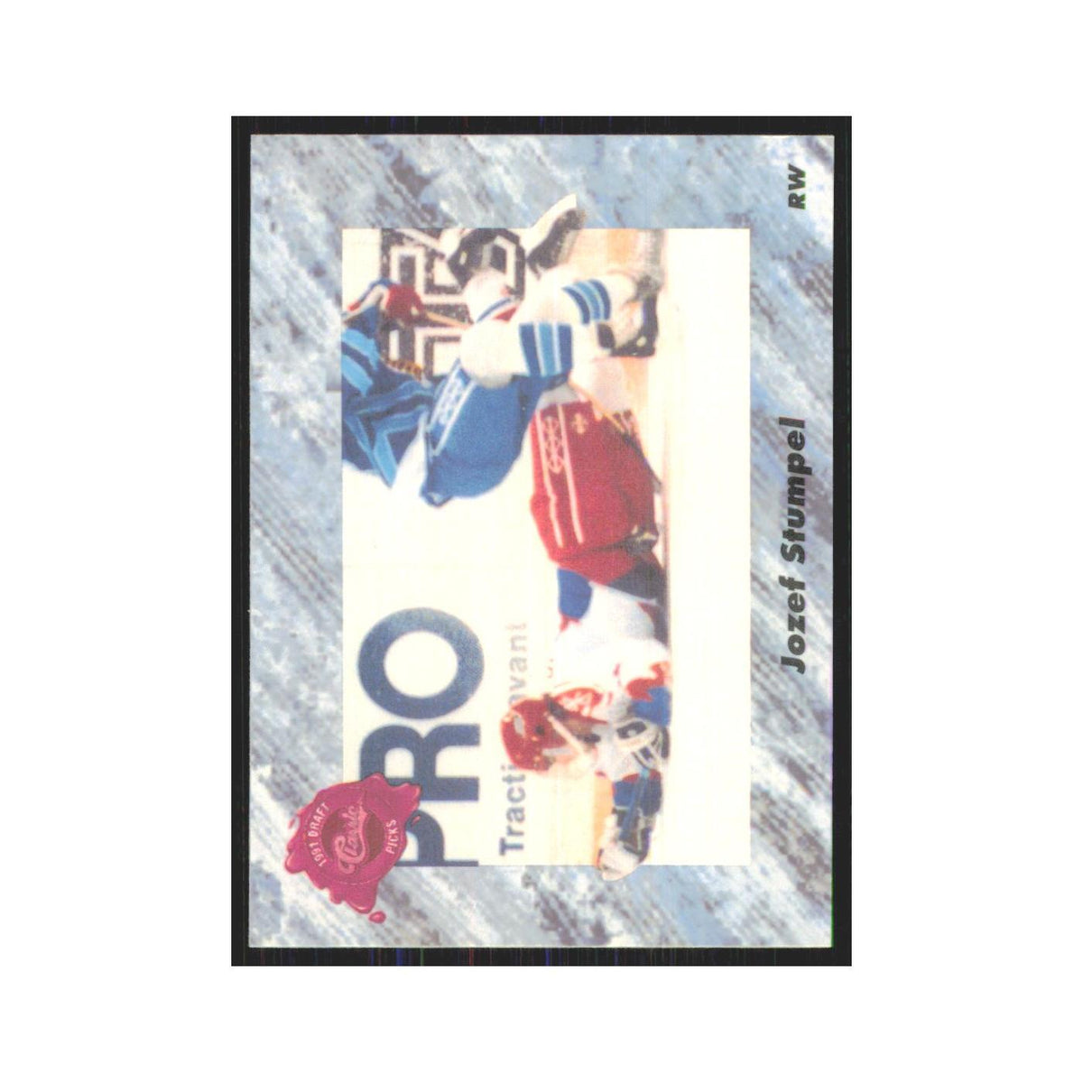 Jozef Stumpel 1991 Classic #34 Boston Bruins Hockey Card NM
