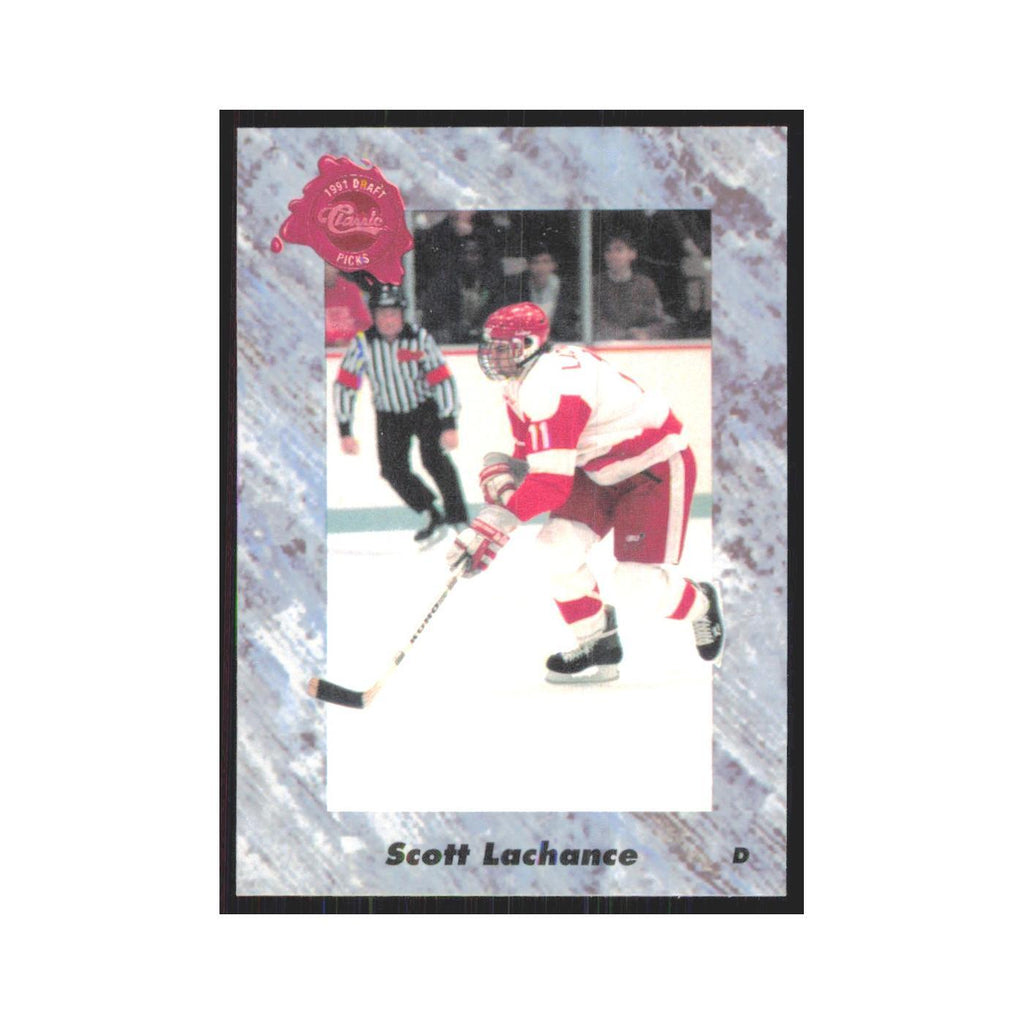 Scott Lachance 1991 Classic #4 New York Islanders Hockey Card NM