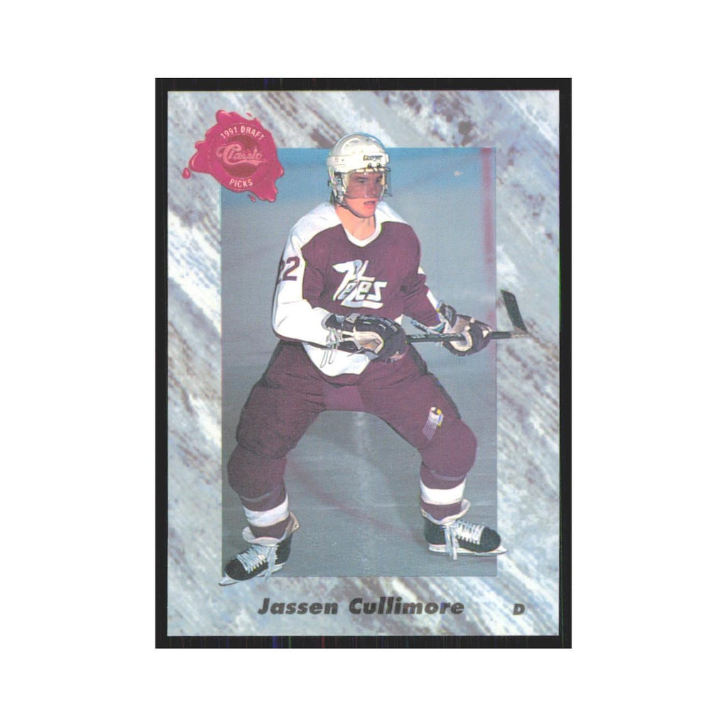 Jassen Cullimore 1991 Classic #26 Vancouver Canucks Hockey Card NM