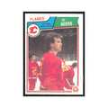 Ed Beers 1983-84 O Pee Chee #76 Calgary Flames Hockey Card NM
