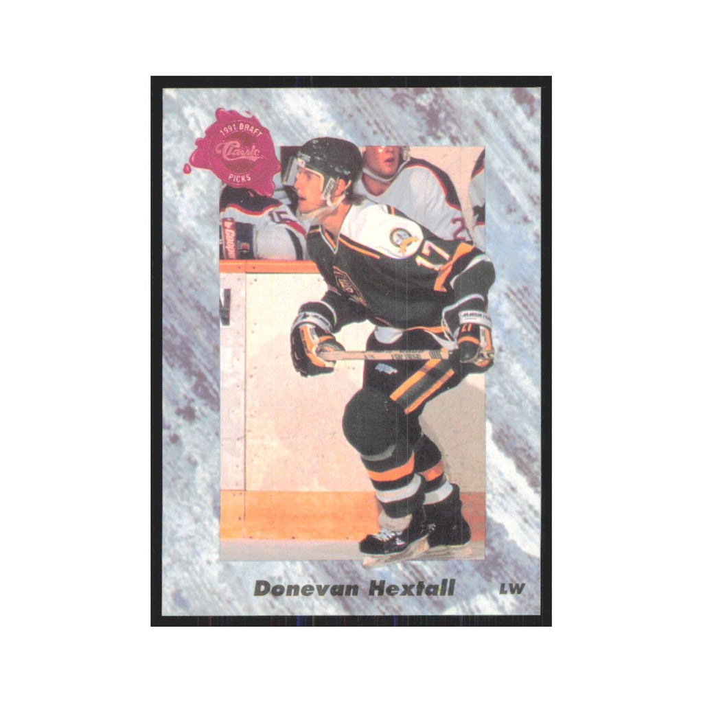 Donevan Hextall 1991 Classic #29 New Jersey Devils Hockey Card NM