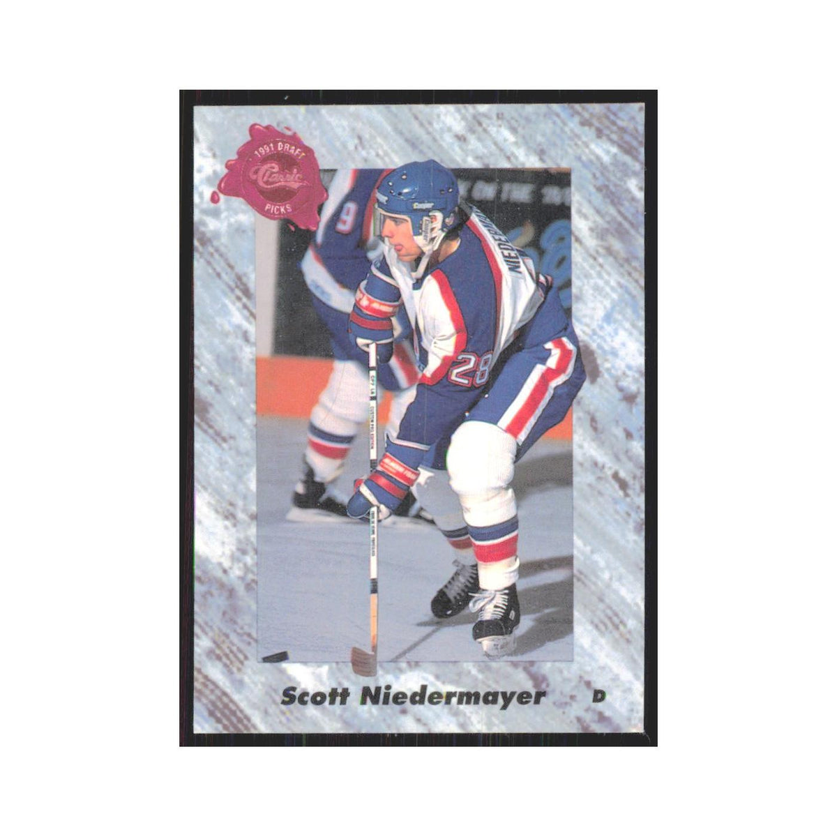 Scott Niedermayer 1991 Classic #3 New Jersey Devils Hockey Card NM