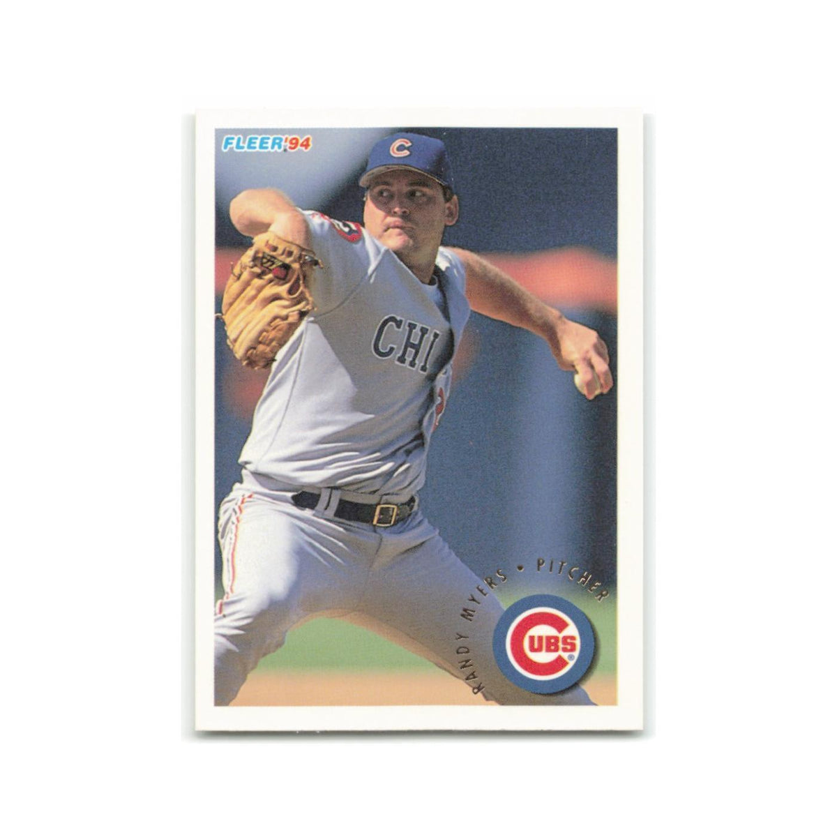 Randy Myers 1994 Fleer #392 Chicago Cubs Baseball Card NM