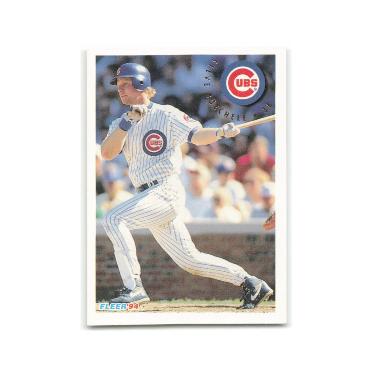 Steve Buechele 1994 Fleer #381 Chicago Cubs Baseball Card NM