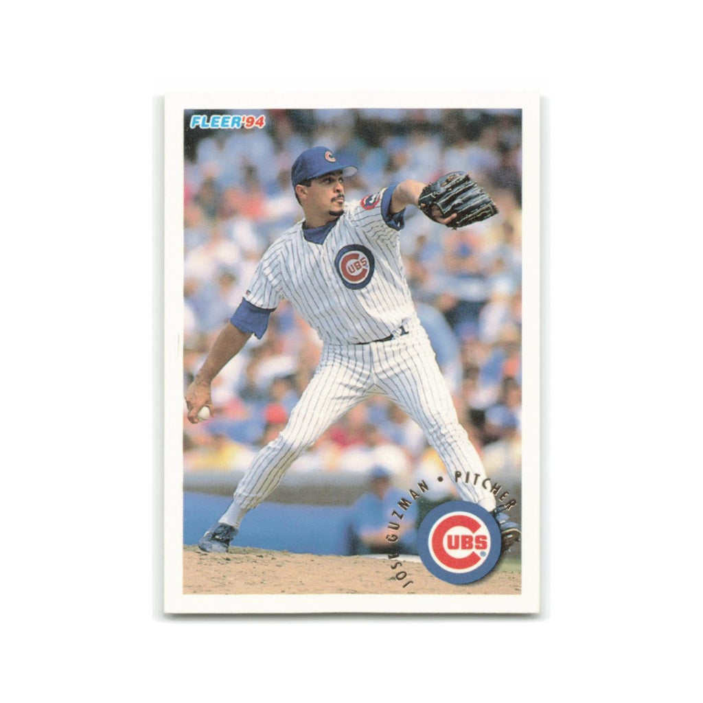 Jose Guzman 1994 Fleer #384 Chicago Cubs Baseball Card NM