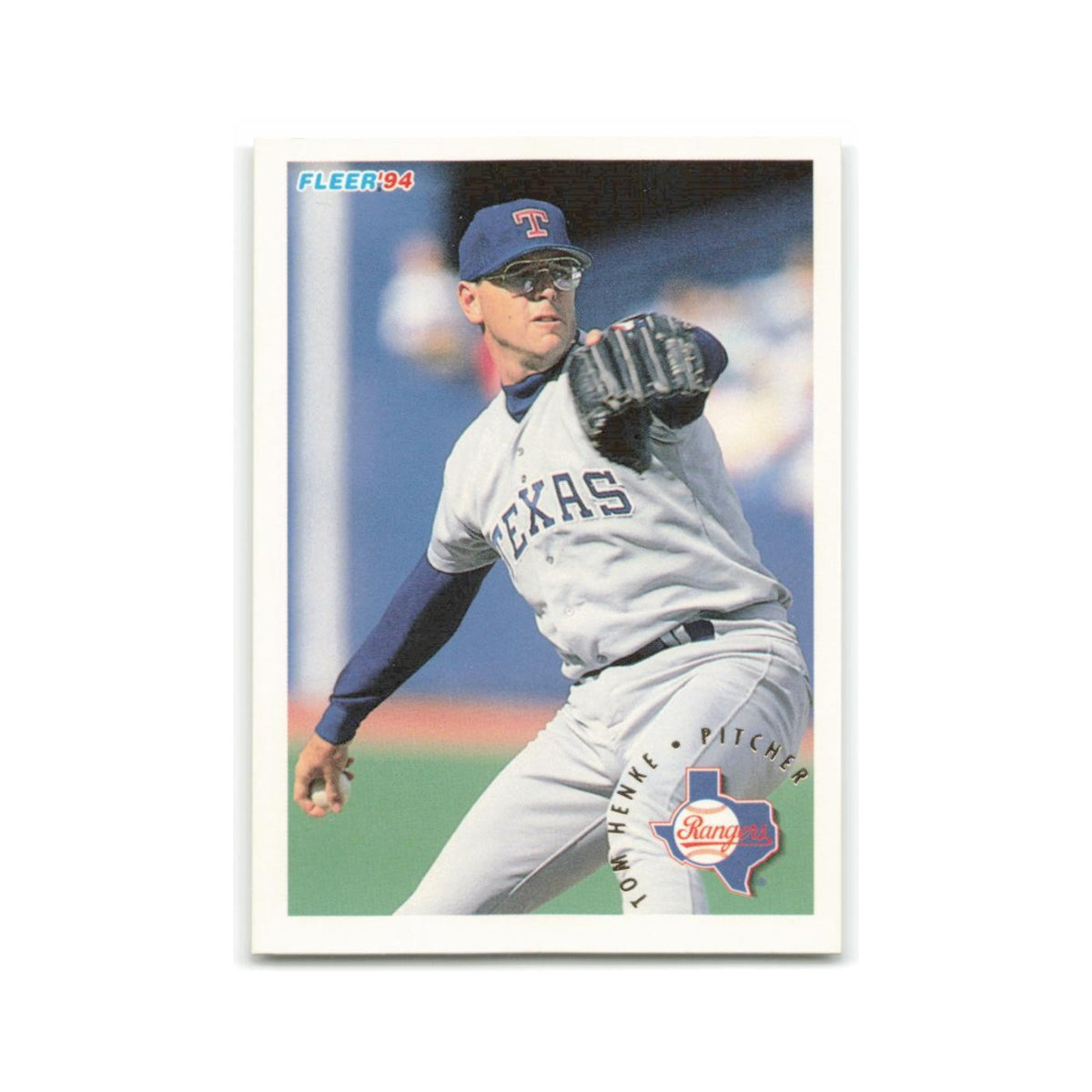 Tom Henke 1994 Fleer #308 Texas Rangers Baseball Card NM