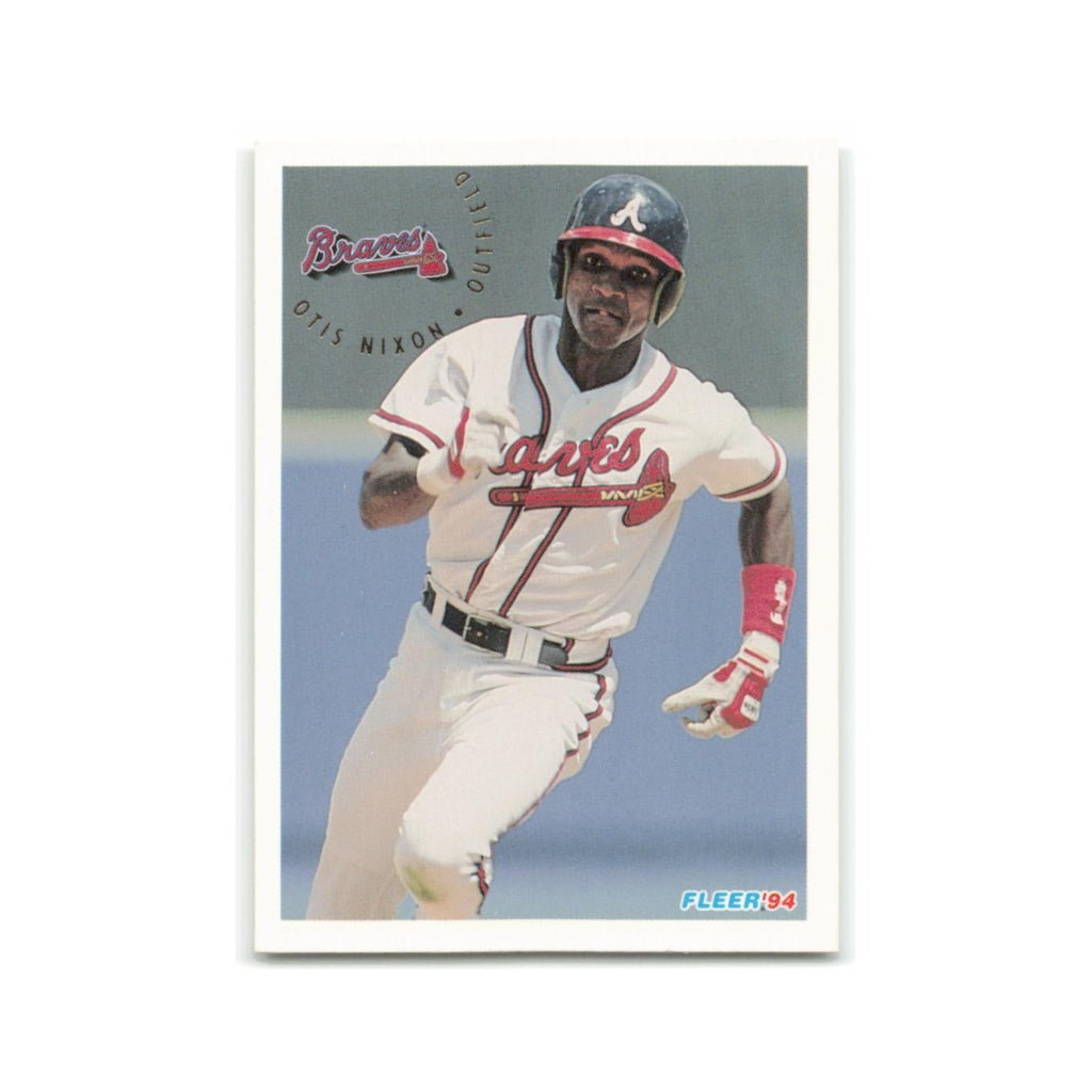 Otis Nixon 1994 Fleer #369 Atlanta Braves Baseball Card NM