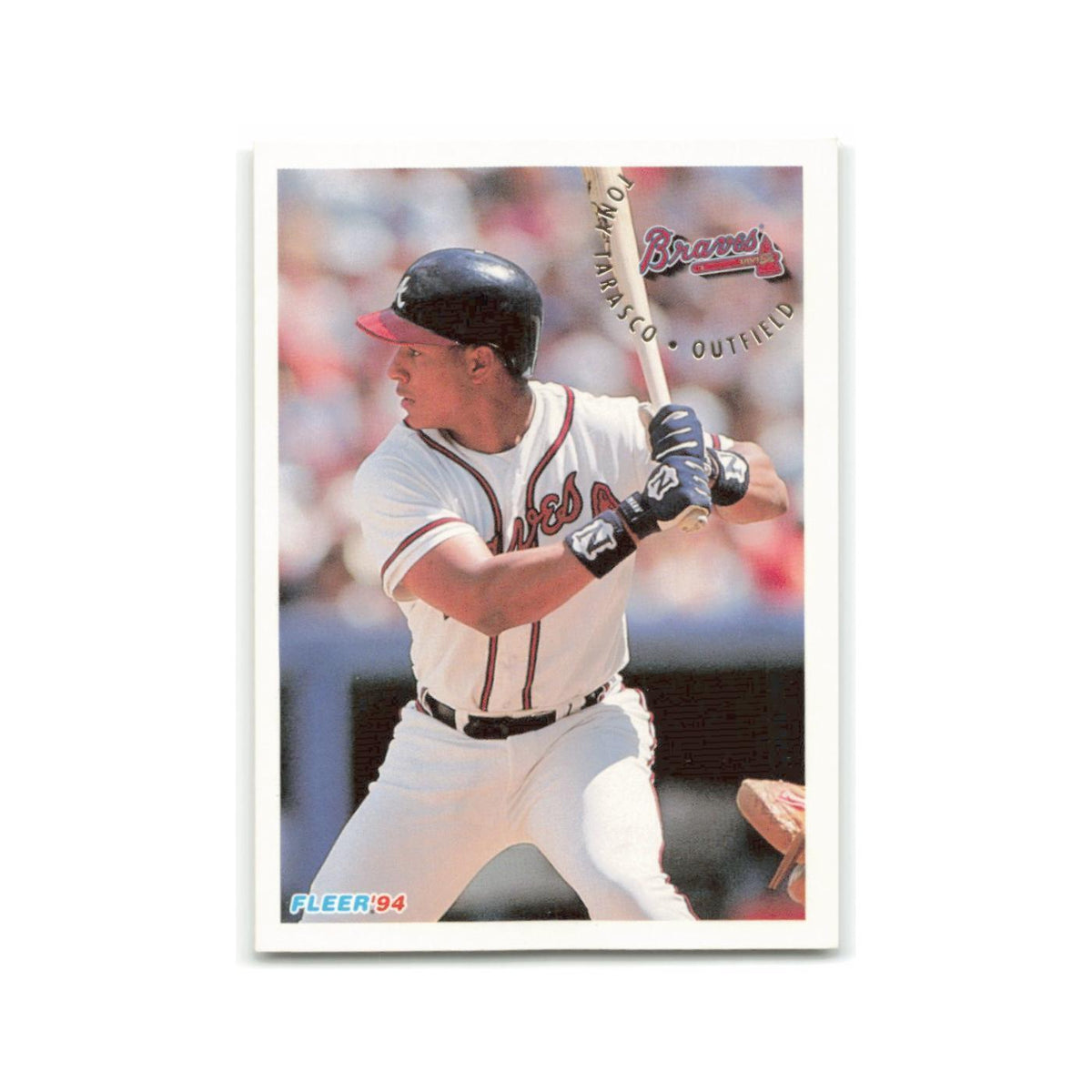 Tony Tarasco 1994 Fleer #377 Atlanta Braves Baseball Card NM