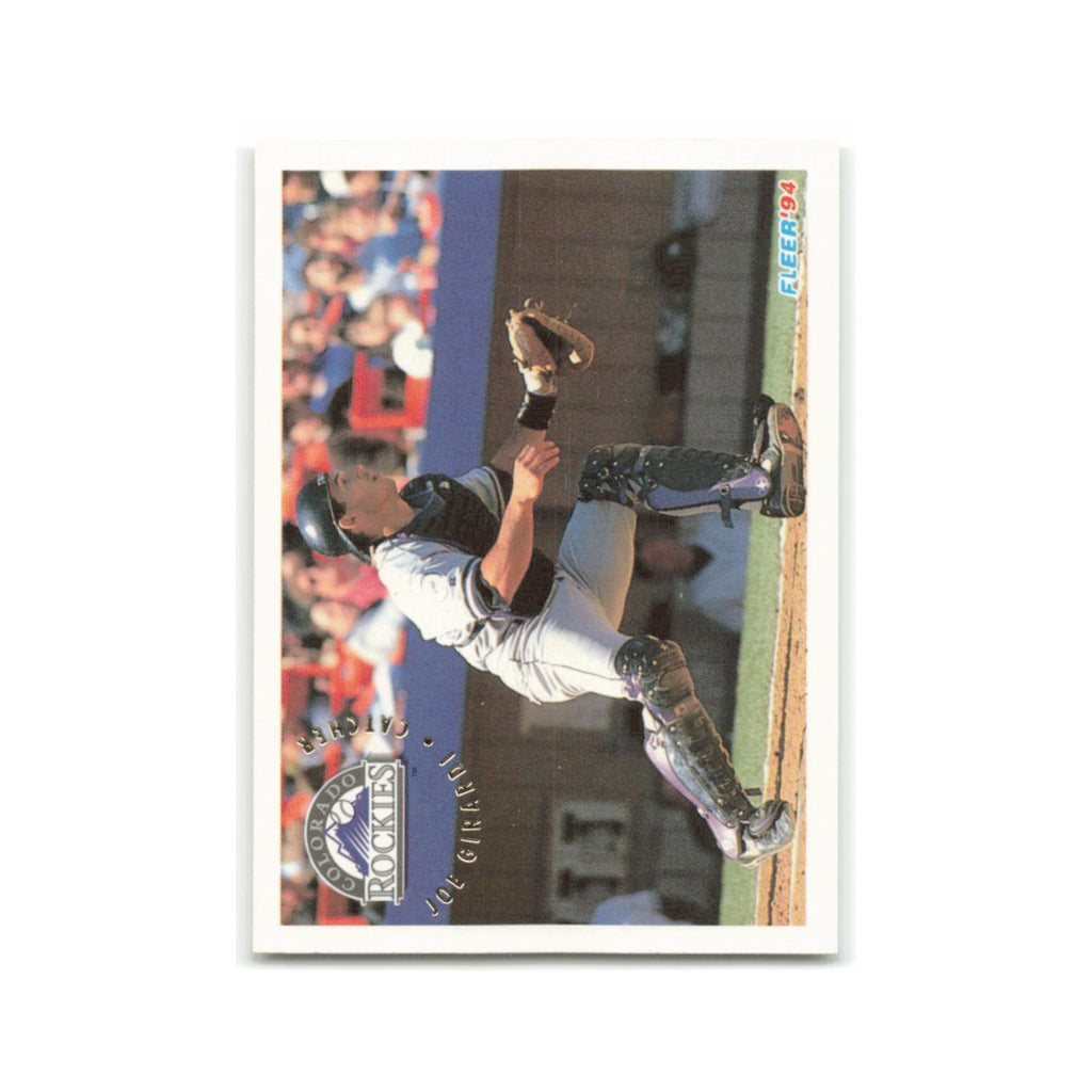 Joe Girardi 1994 Fleer #441 Colorado Rockies Baseball Card NM