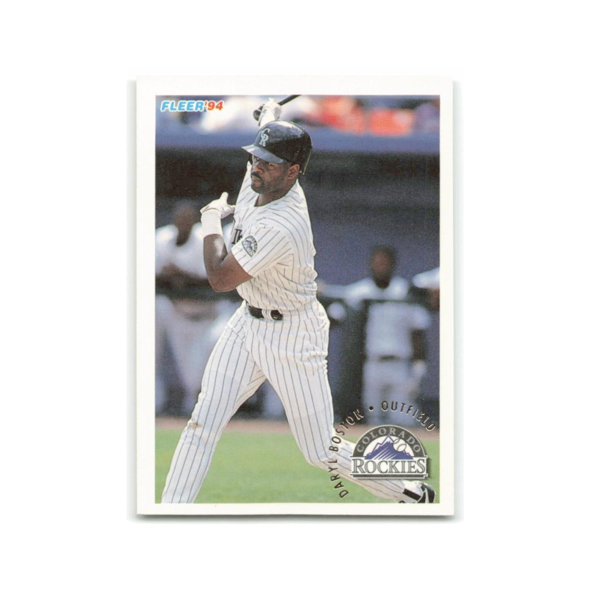 Daryl Boston 1994 Fleer #435 Colorado Rockies Baseball Card NM
