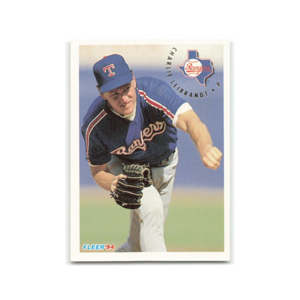 Charlie Leibrandt 1994 Fleer #312 Texas Rangers Baseball Card NM