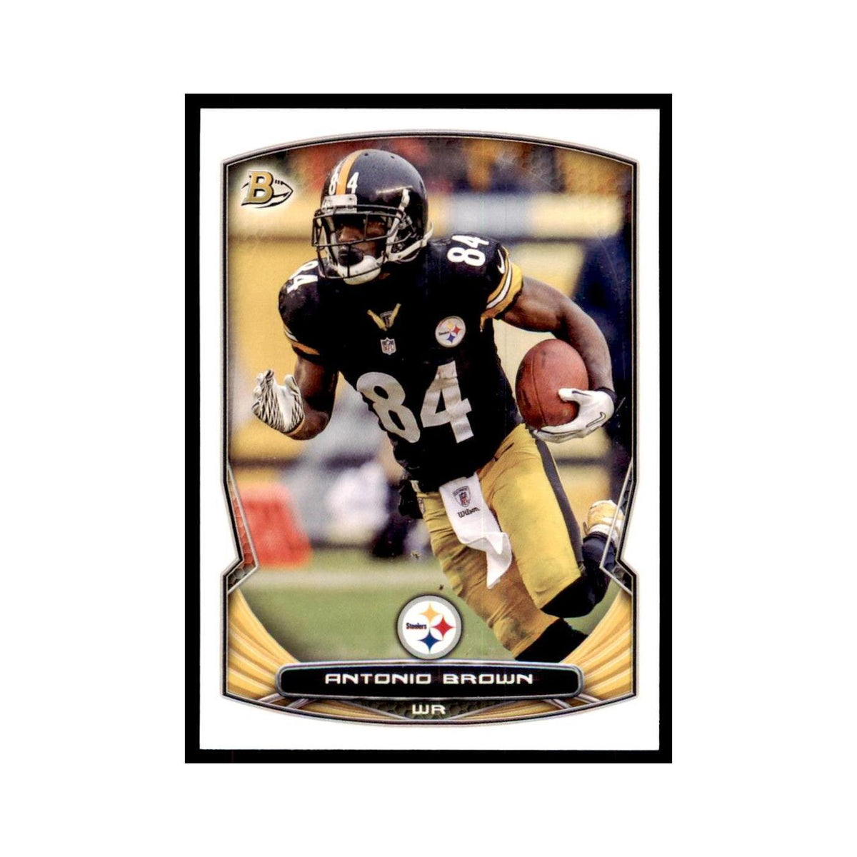 2014 Bowman Antonio Brown Football Cards #45