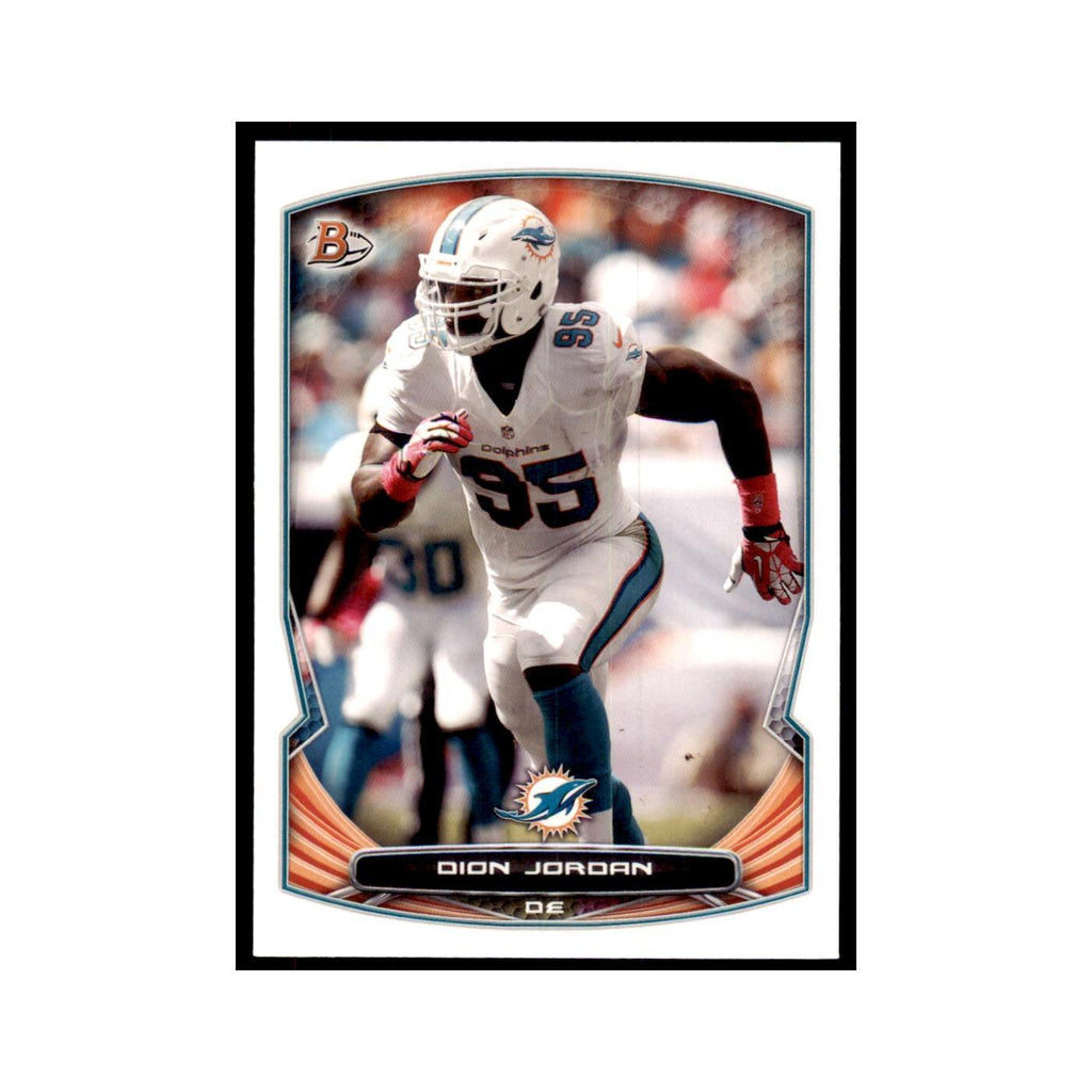 2014 Bowman Dion Jordan Football Cards #76