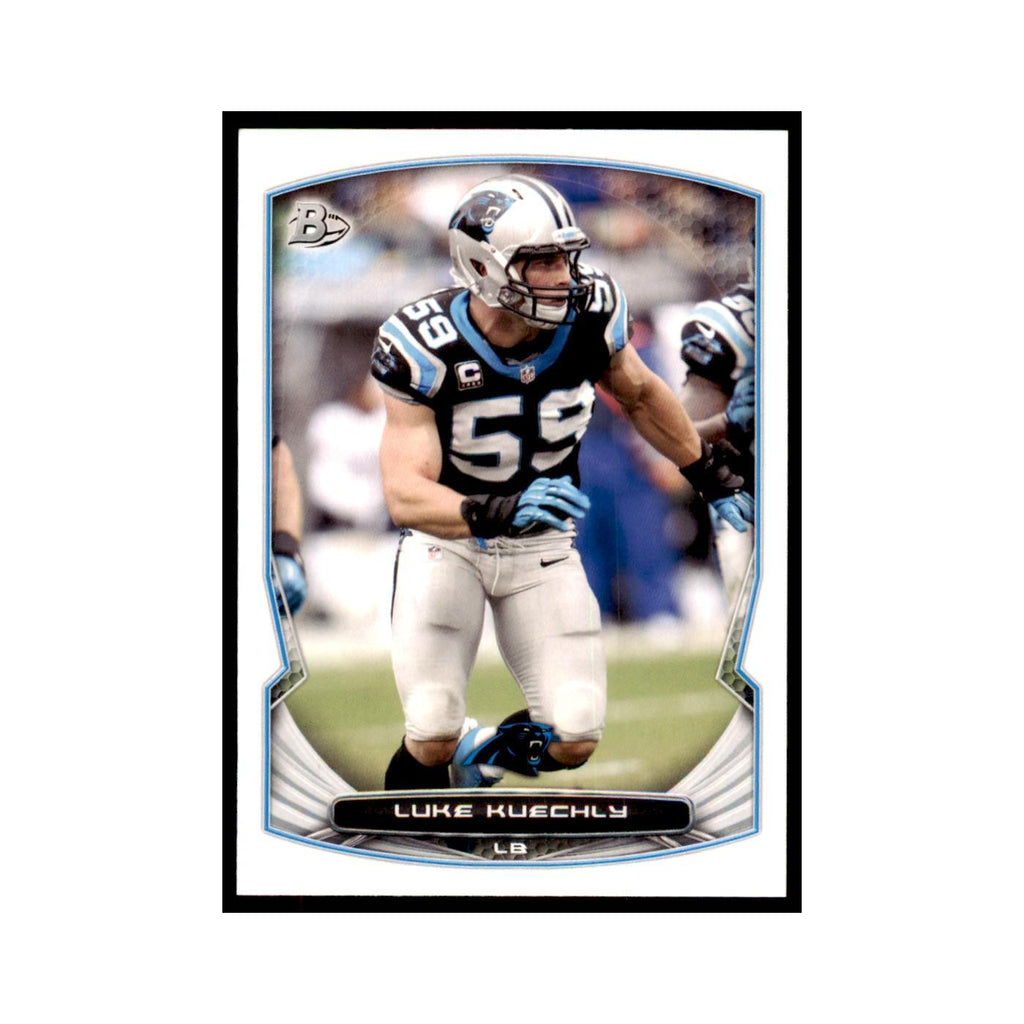 2014 Bowman Luke Kuechly Football Cards #19