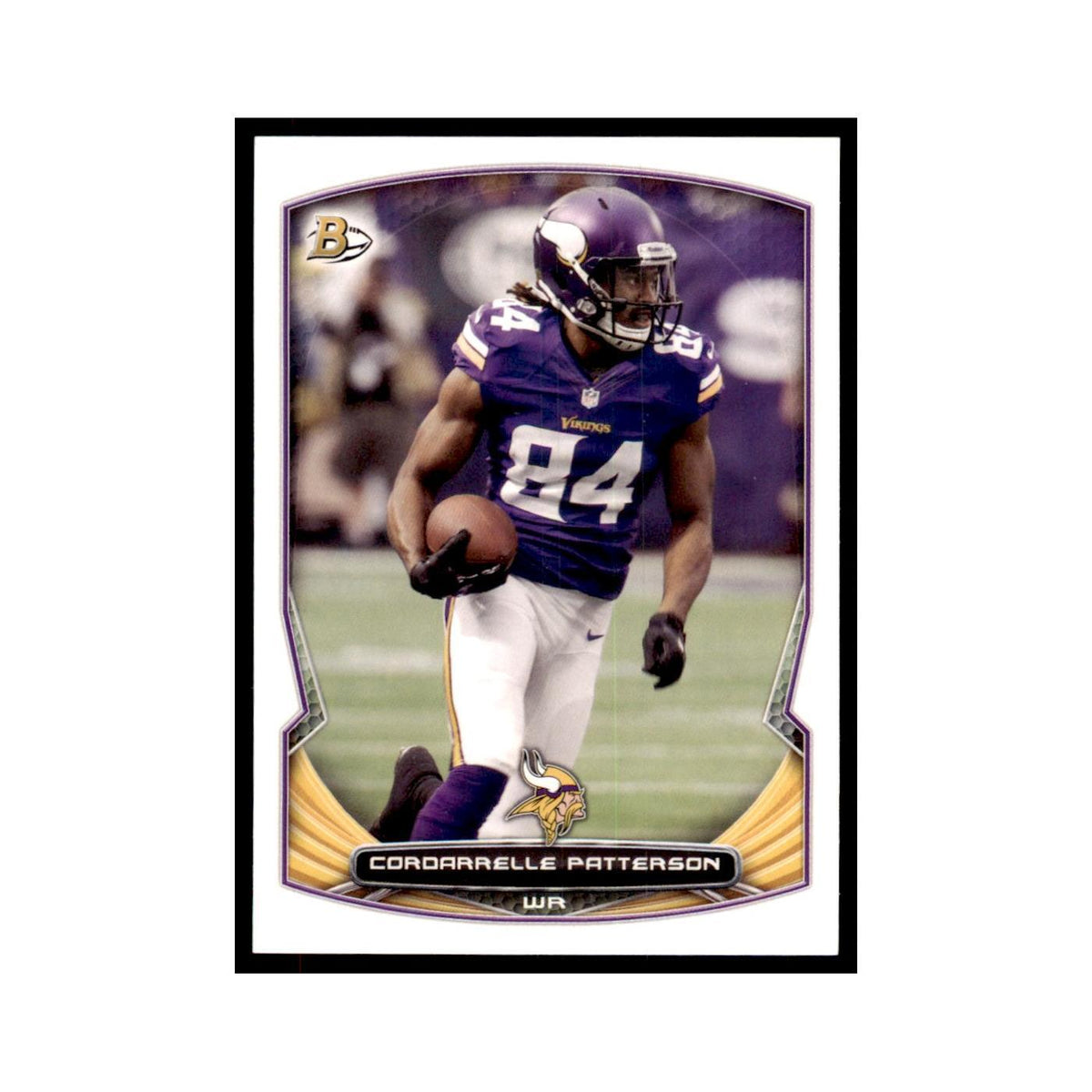 2014 Bowman Cordarrelle Patterson Football Cards #95