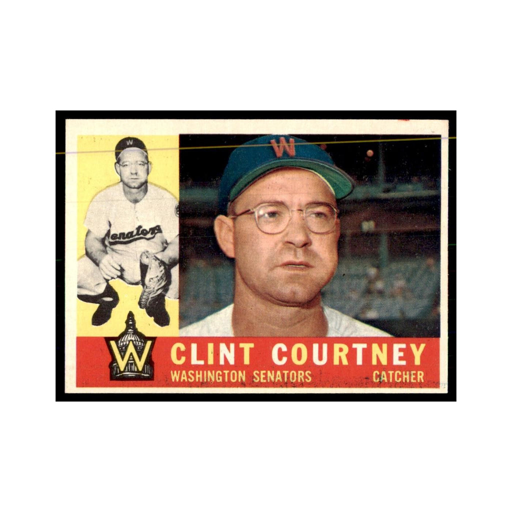 1960 Topps Clint Courtney Baseball Cards #344