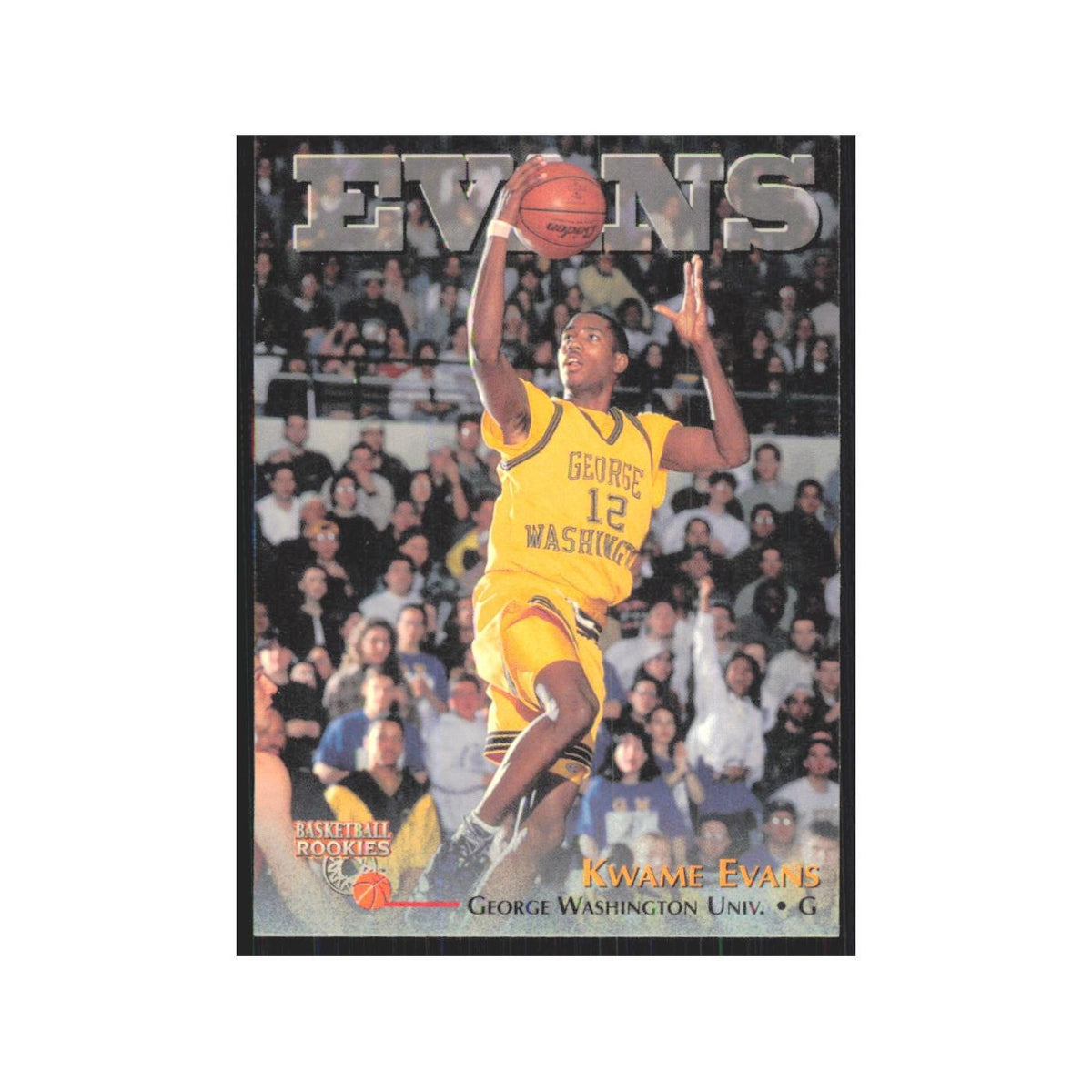 1996 Score Board Kwame Evans RC #21