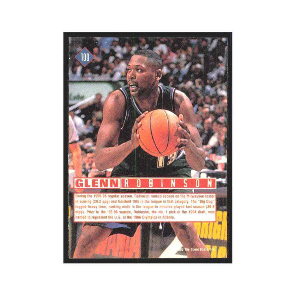 1996 Score Board Glenn Robinson #100