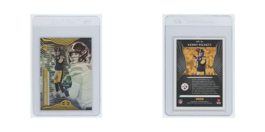 Kenny Pickett Rookie 2022 Panini Illusions #84 Pittsburgh Steelers NM