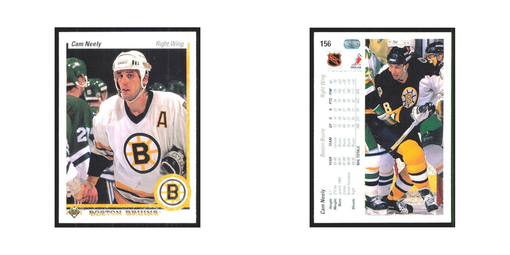Cam Neely 1990 Upper Deck #156 Boston Bruins Hockey Card NM