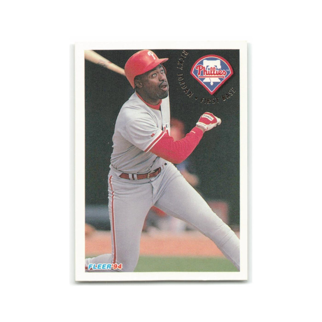 Ricky Jordan 1994 Fleer #593 Philadelphia Phillies Baseball Card NM