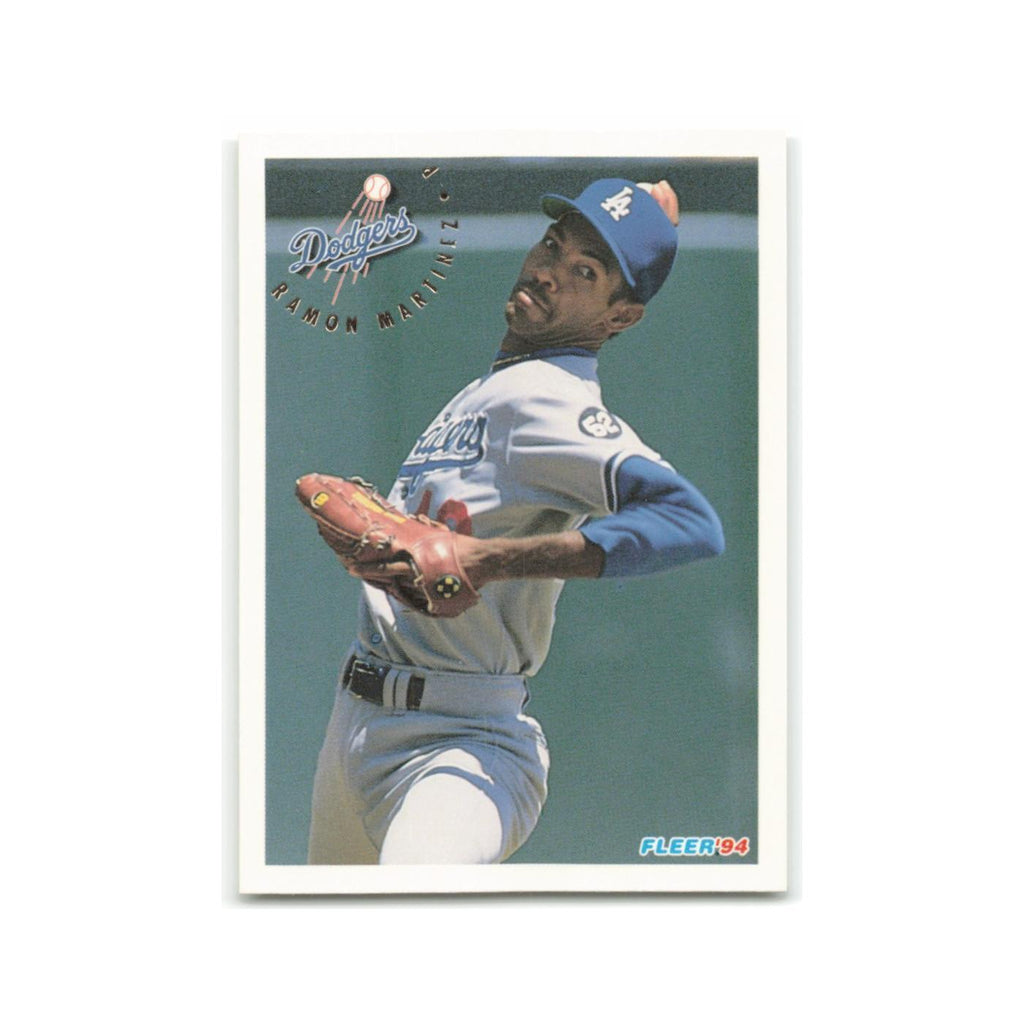 Ramon Martinez 1994 Fleer #516 Los Angeles Dodgers Baseball Card NM