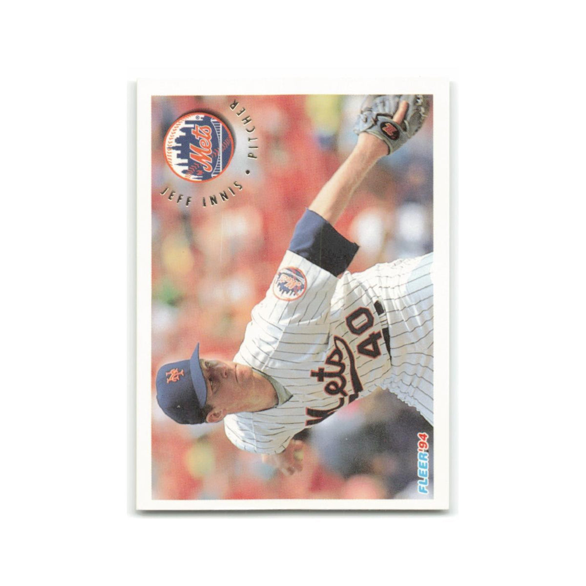 Jeff Innis 1994 Fleer #566 New York Mets Baseball Card NM