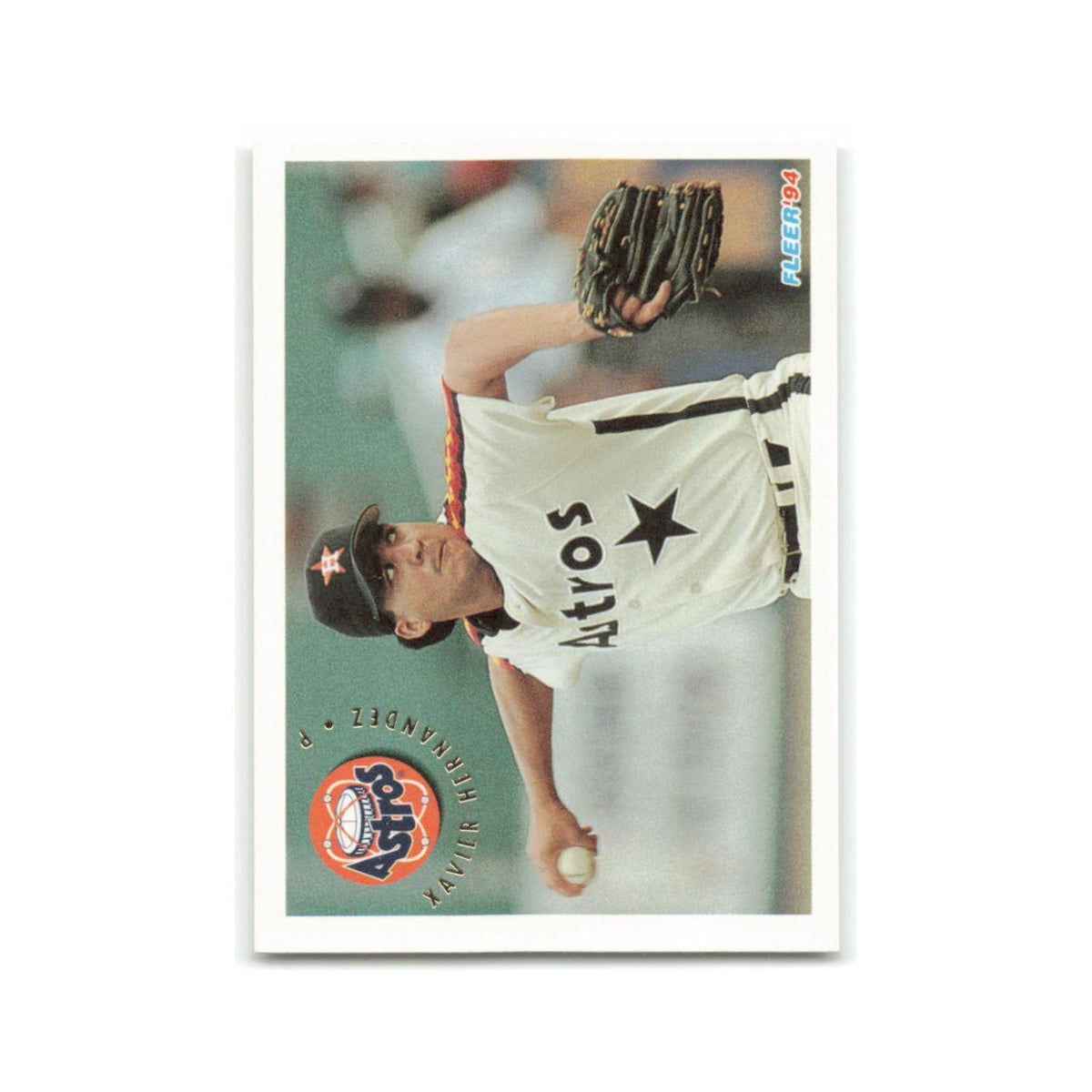 Xavier Hernandez 1994 Fleer #493 Houston Astros Baseball Card NM