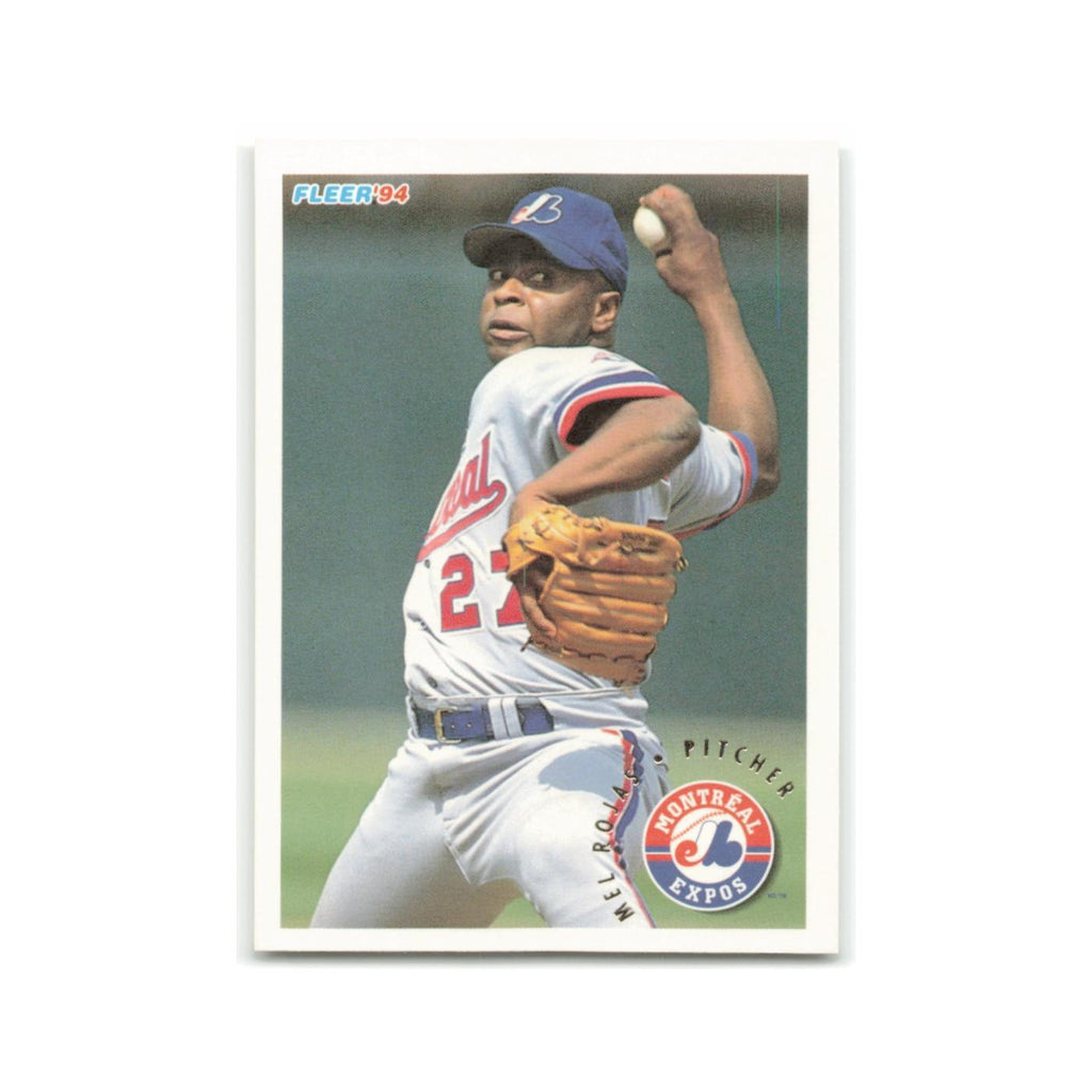 Mel Rojas 1994 Fleer #548 Montreal Expos Baseball Card NM