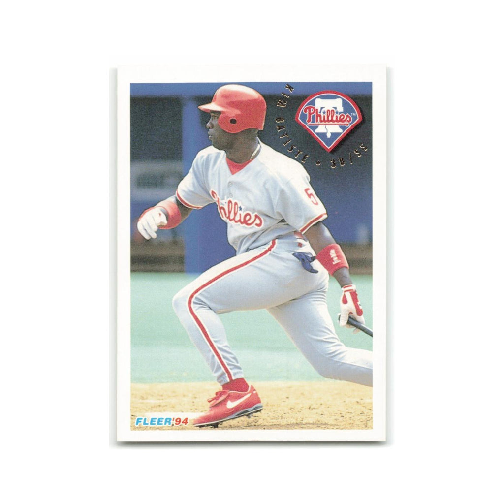 Kim Batiste 1994 Fleer #583 Philadelphia Phillies Baseball Card NM