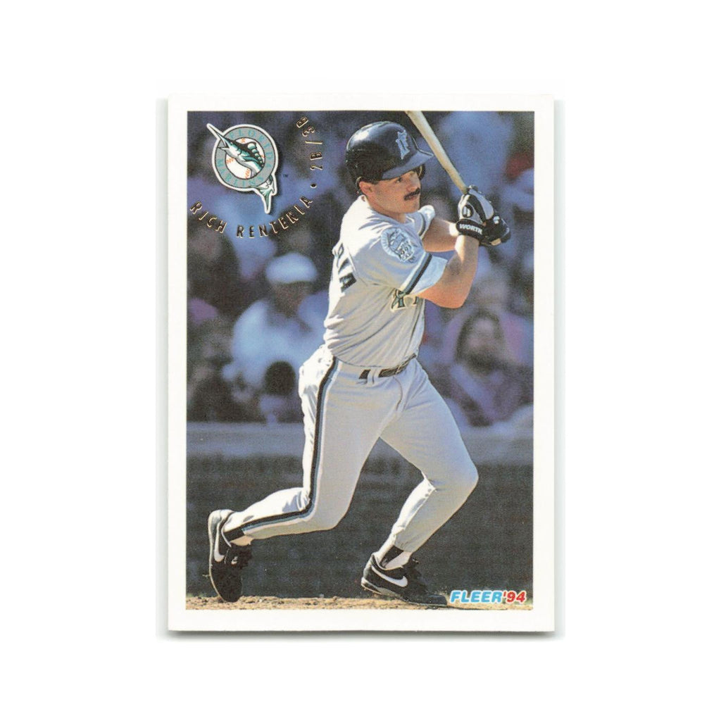 Rich Renteria 1994 Fleer #474 Florida Marlins Baseball Card NM