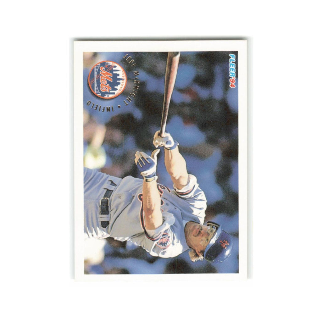 Jeff McKnight 1994 Fleer #572 New York Mets Baseball Card NM