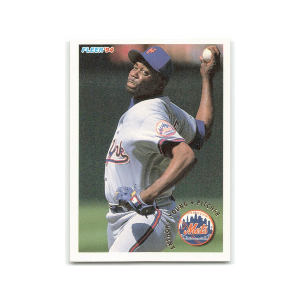 Anthony Young 1994 Fleer #580 New York Mets Baseball Card NM