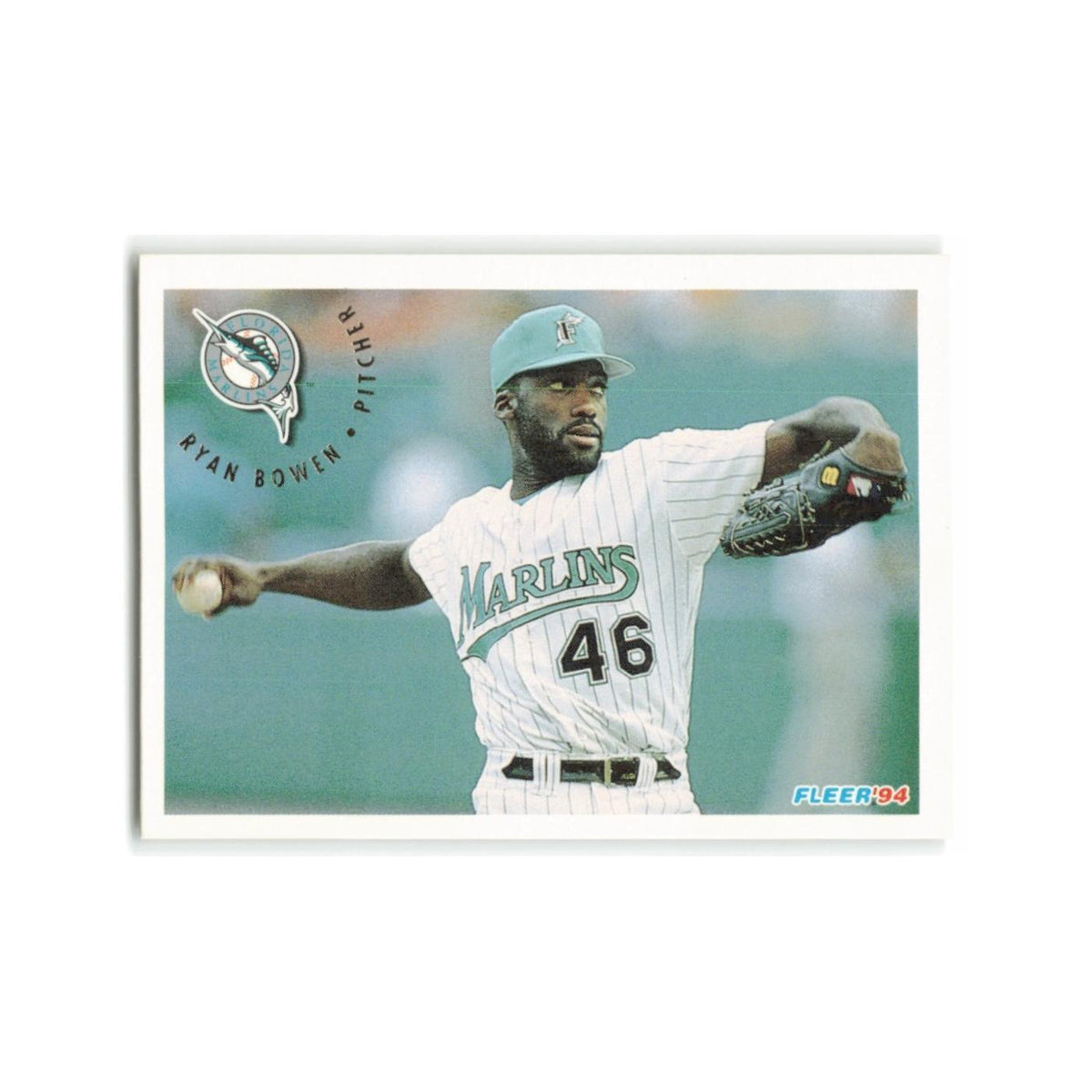 Ryan Bowen 1994 Fleer #462 Florida Marlins Baseball Card NM