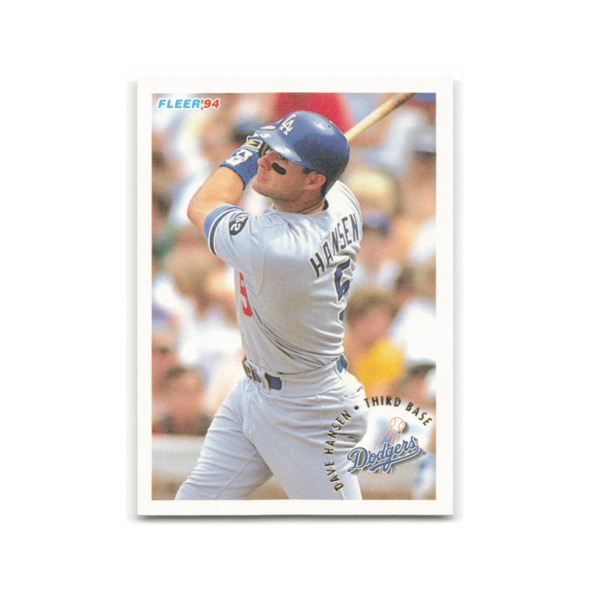 Dave Hansen 1994 Fleer #511 Los Angeles Dodgers Baseball Card NM