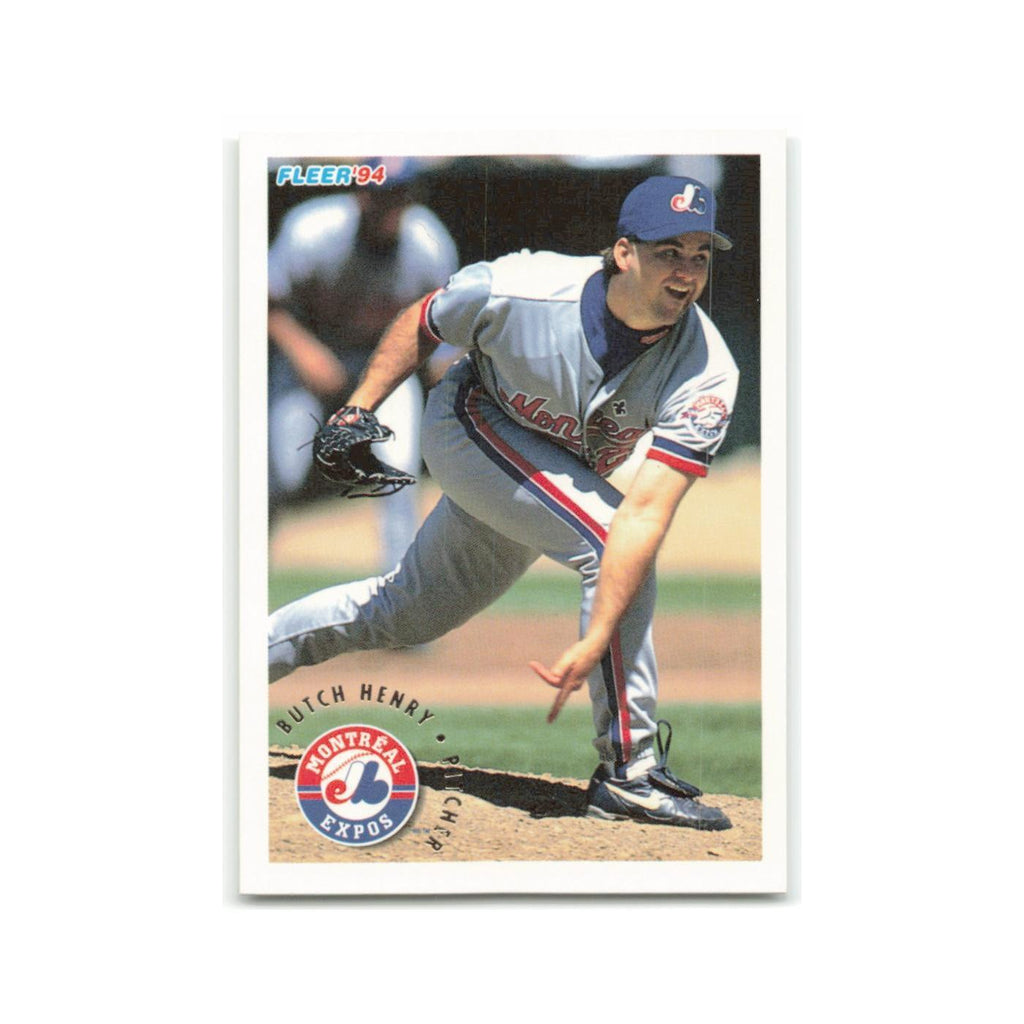 Butch Henry 1994 Fleer #541 Montreal Expos Baseball Card NM