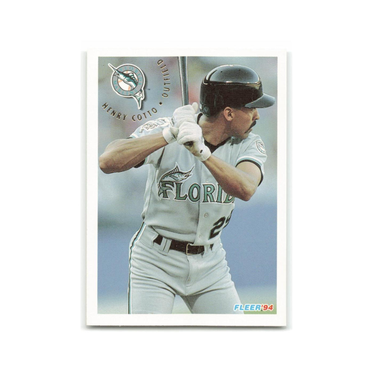Henry Cotto 1994 Fleer #465 Florida Marlins Baseball Card NM