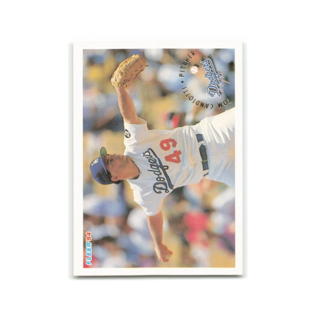 Tom Candiotti 1994 Fleer #507 Los Angeles Dodgers Baseball Card NM