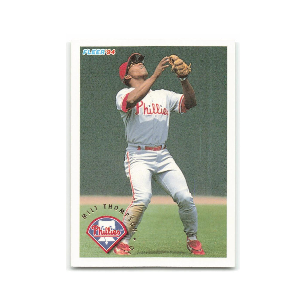 Milt Thompson 1994 Fleer #602 Philadelphia Phillies Baseball Card NM