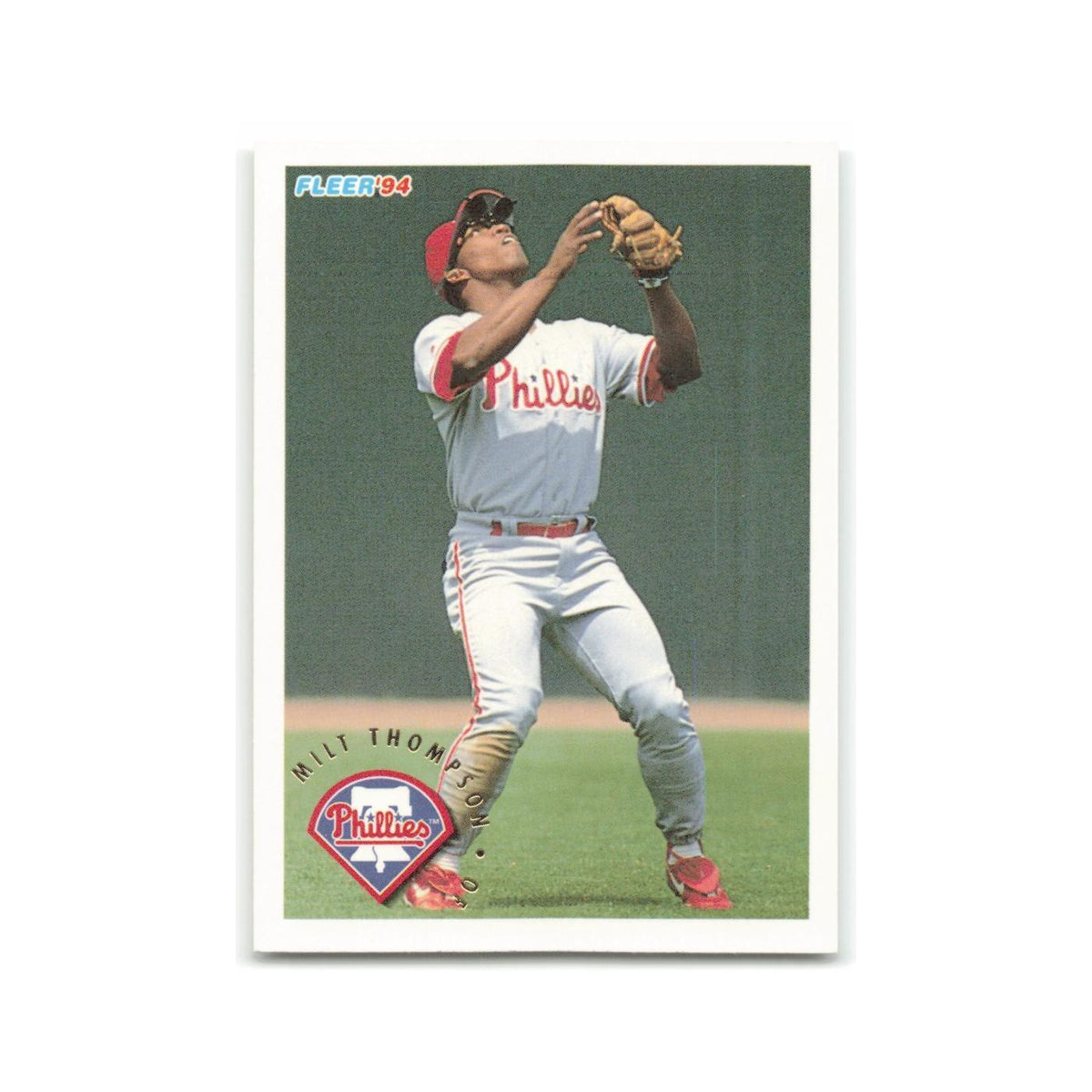 Milt Thompson 1994 Fleer #602 Philadelphia Phillies Baseball Card NM