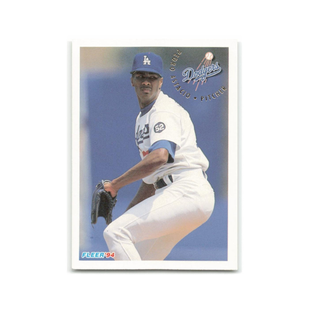 Pedro Astacio 1994 Fleer #505 Los Angeles Dodgers Baseball Card NM