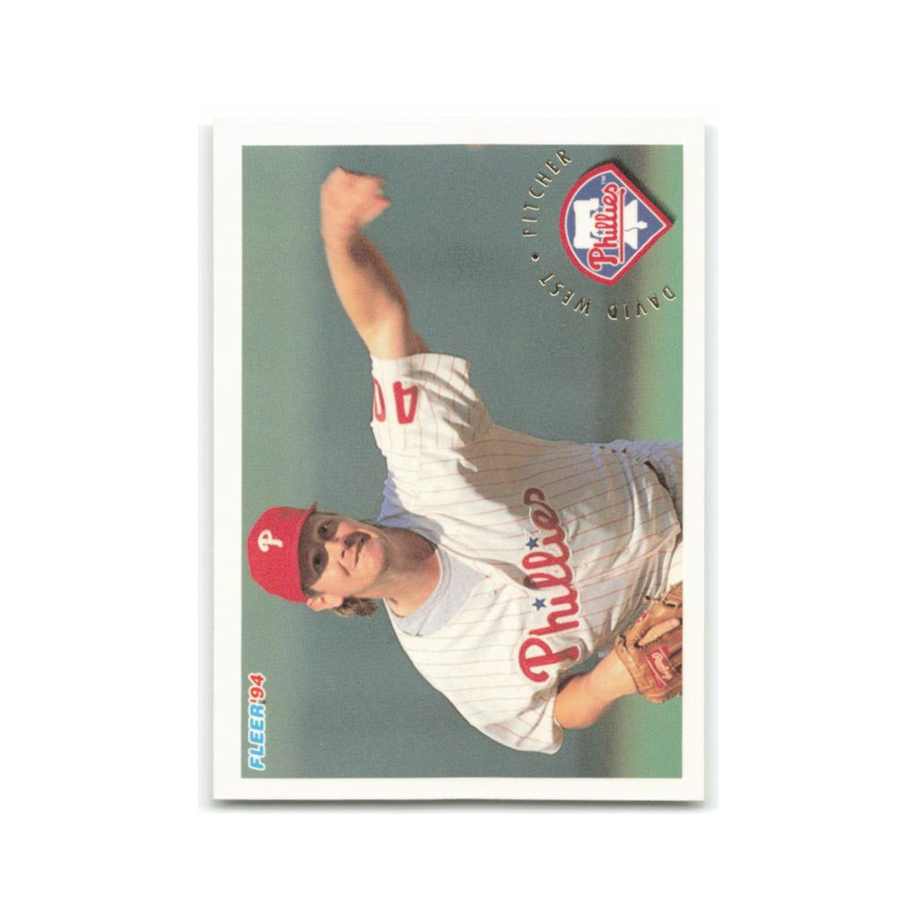 David West 1994 Fleer #603 Philadelphia Phillies Baseball Card NM