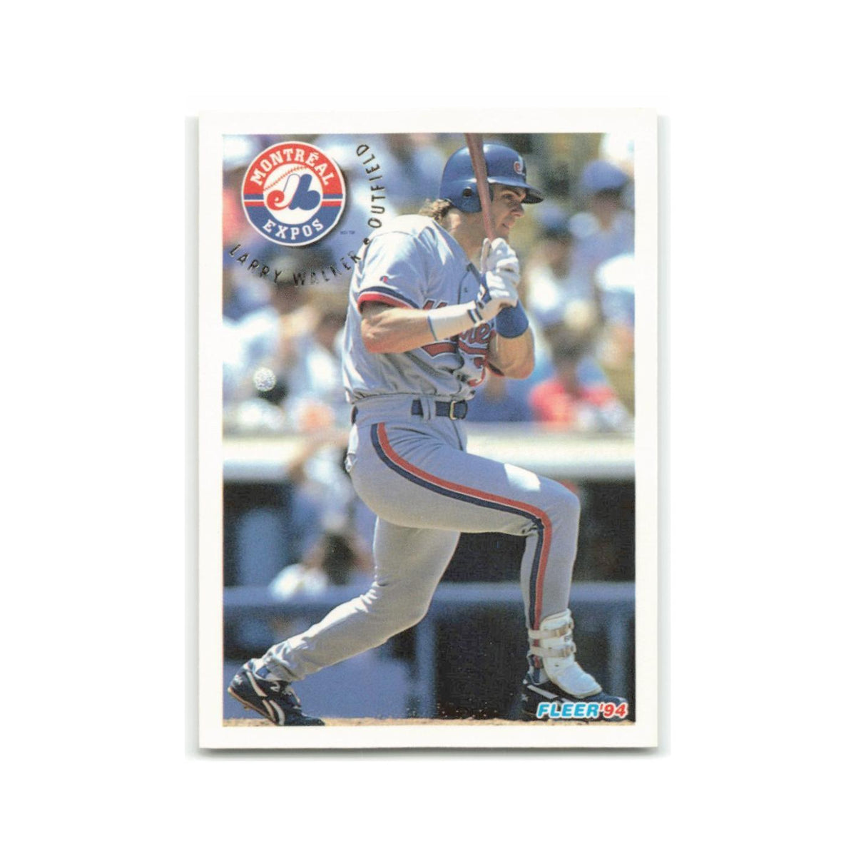 Larry Walker 1994 Fleer #554 Montreal Expos Baseball Card NM