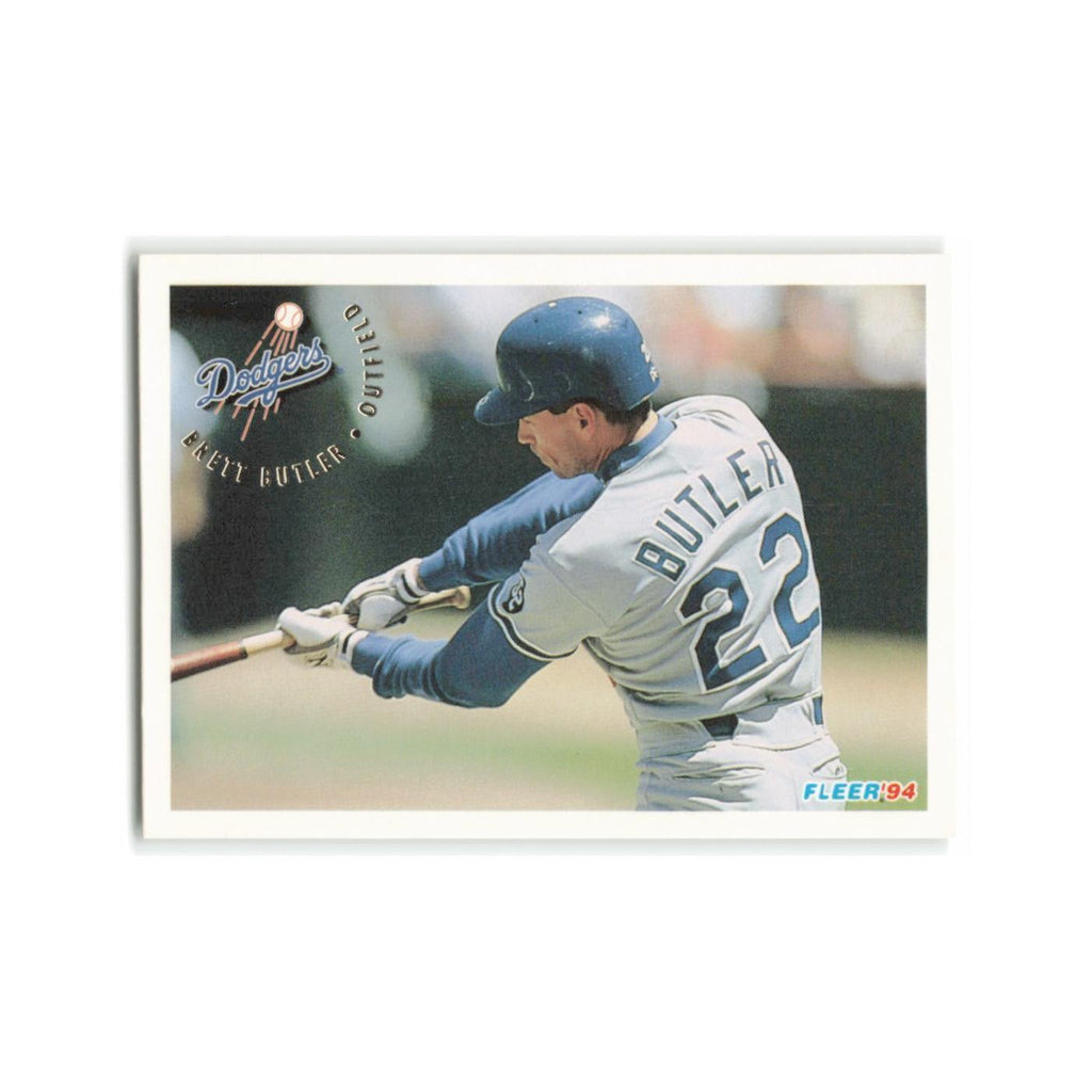 Brett Butler 1994 Fleer #506 Los Angeles Dodgers Baseball Card NM