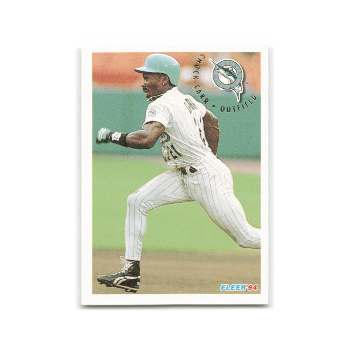 Chuck Carr 1994 Fleer #463 Florida Marlins Baseball Card NM