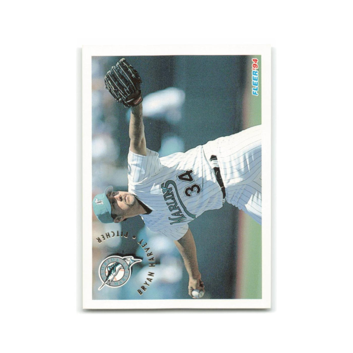 Bryan Harvey 1994 Fleer #468 Florida Marlins Baseball Card NM