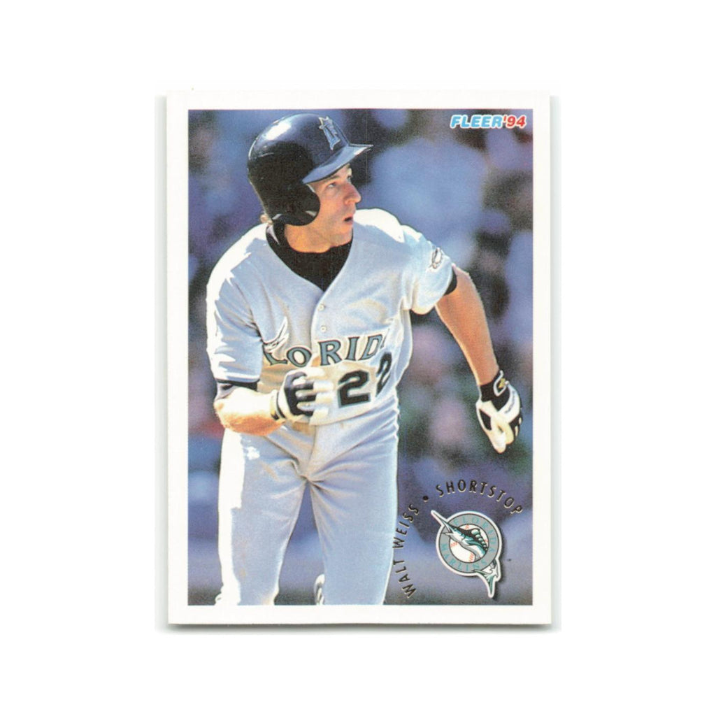 Walt Weiss 1994 Fleer #480 Florida Marlins Baseball Card NM